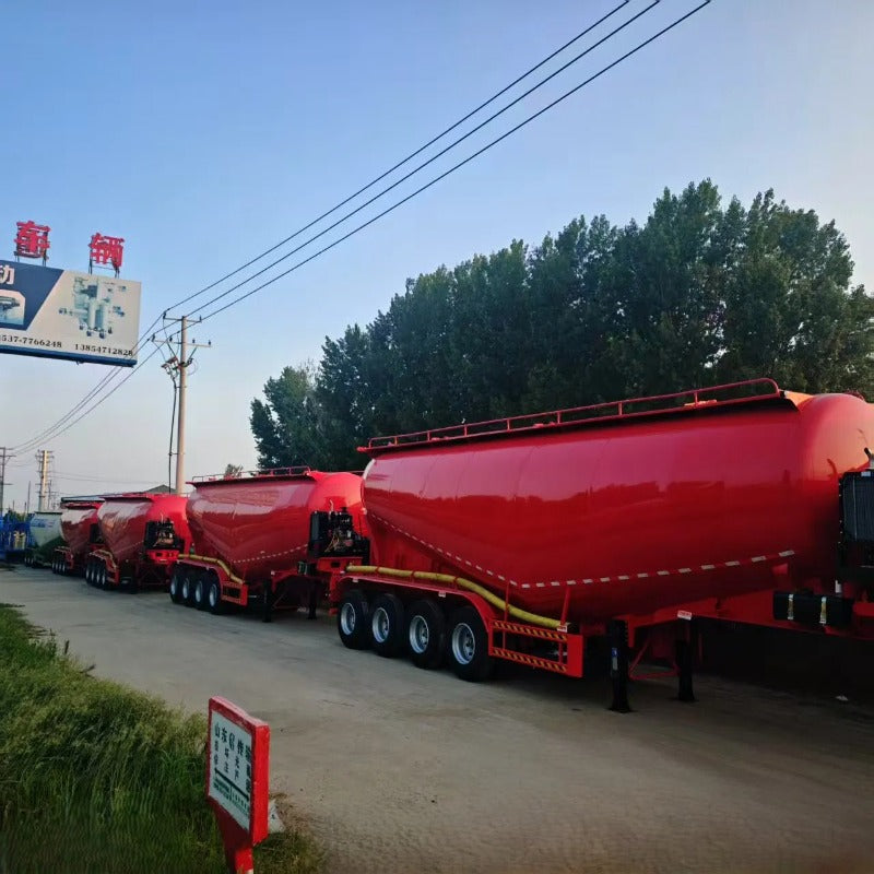 Trailer trak tangki pengangkutan bahan serbuk, 15000 dolar