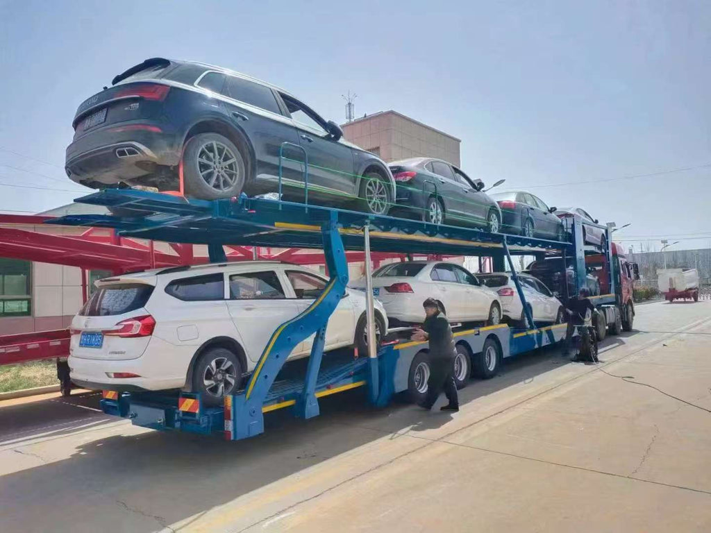 Trailer Dua Tingkat untuk memuat/mengangkut kereta, 9000 dolar