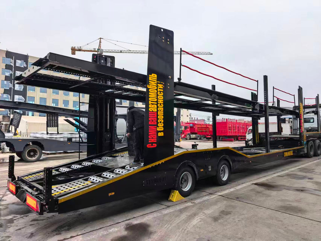 Trailer Dua Tingkat untuk memuat/mengangkut kereta, 9000 dolar