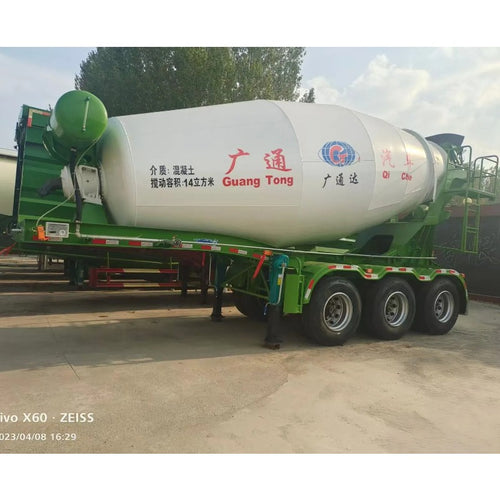 Trailer lori Pembancuh Simen, 10-30cbm, 16000 dolar