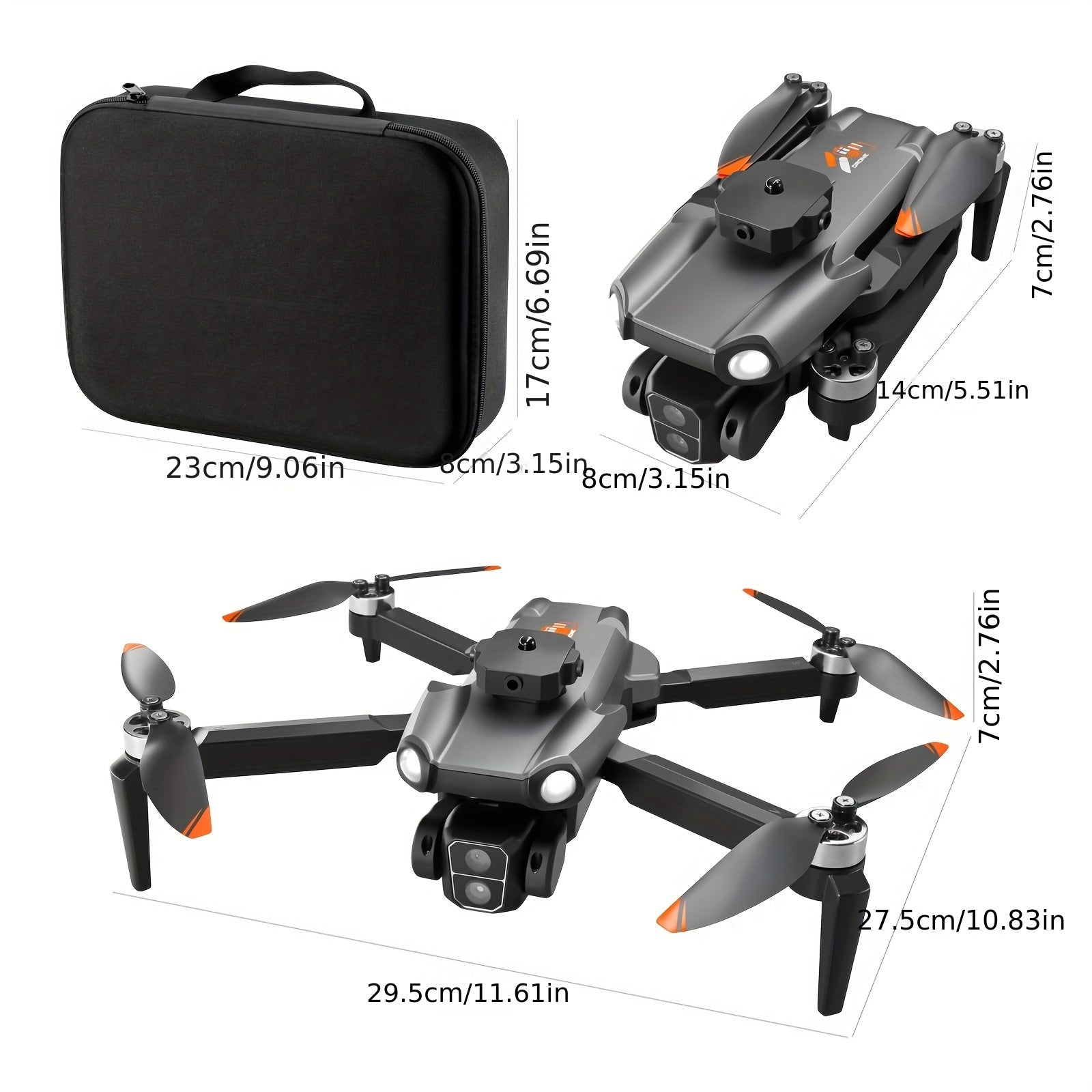 Drone 480p Camera Quadcopter Optical Flow Positioning UAV