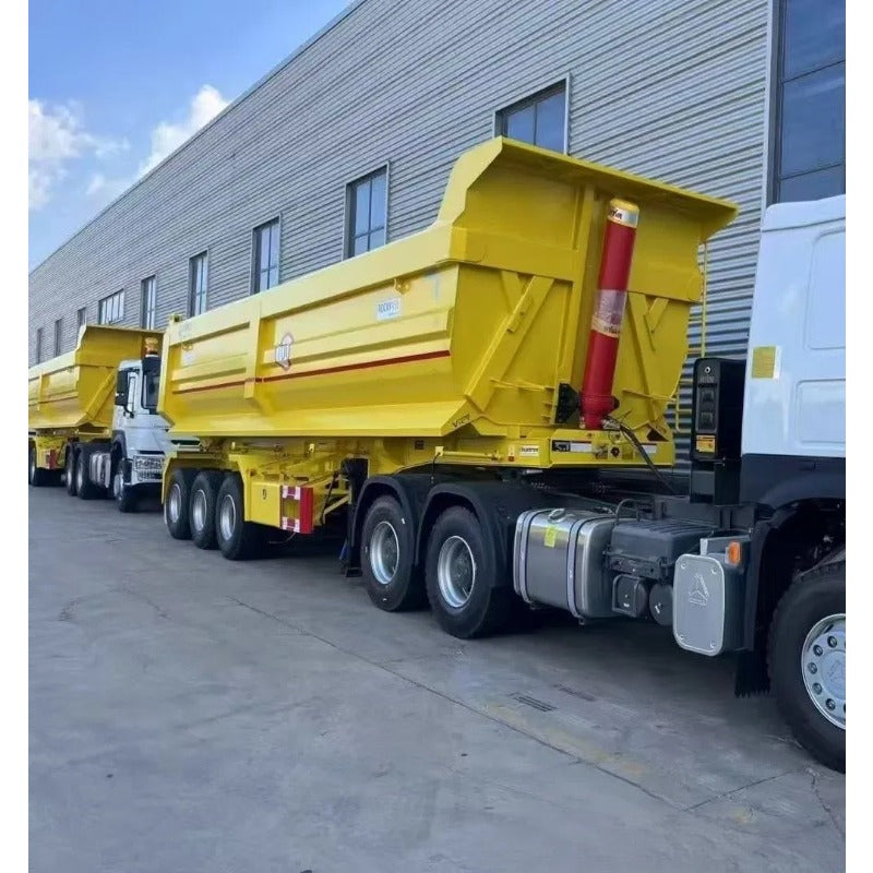 Trailer Tipper,12000 dolar,Separuh Treler Dump Sisi dan Hujung