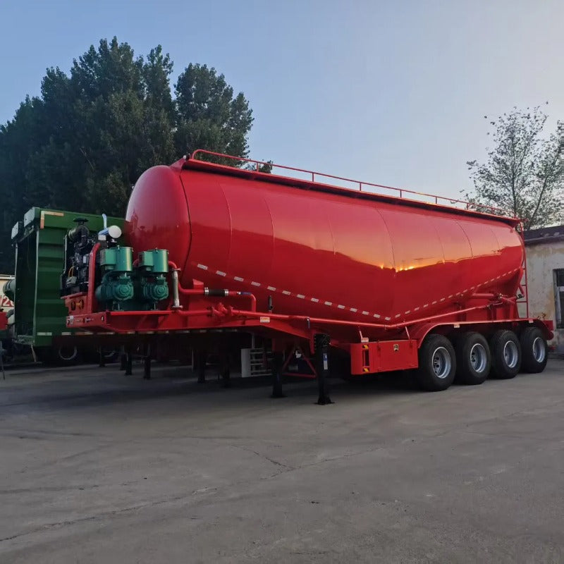 Trailer trak tangki pengangkutan bahan serbuk, 15000 dolar