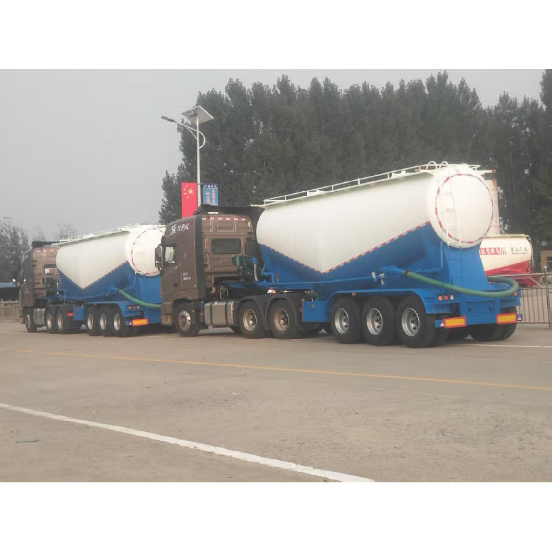 Trailer trak tangki pengangkutan bahan serbuk, 15000 dolar