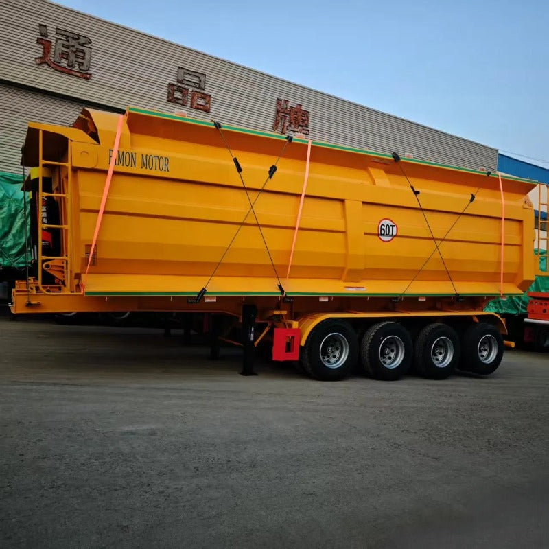 Trailer Tipper,12000 dolar,Separuh Treler Dump Sisi dan Hujung