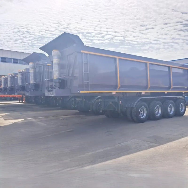 Trailer Tipper,12000 dolar,Separuh Treler Dump Sisi dan Hujung
