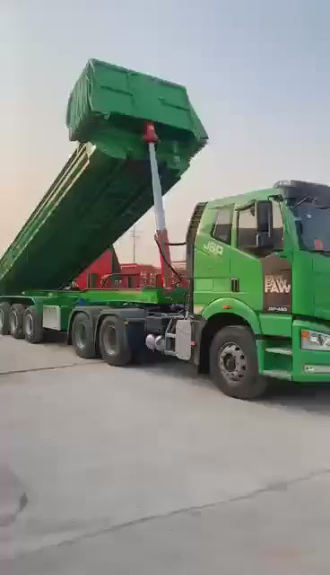 Trailer Tipper,12000 dolar,Separuh Treler Dump Sisi dan Hujung
