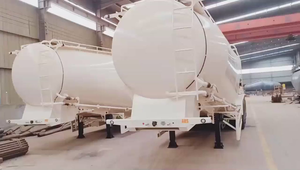 Trailer trak tangki pengangkutan bahan serbuk, 15000 dolar