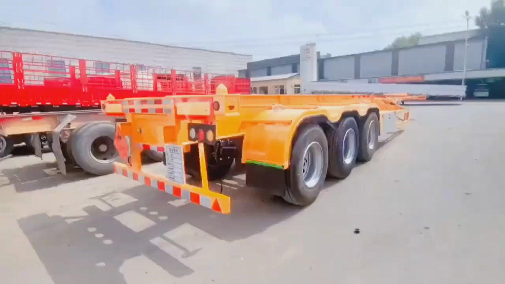 Trailer trak rangka pemuat kontena, 5000 dolar