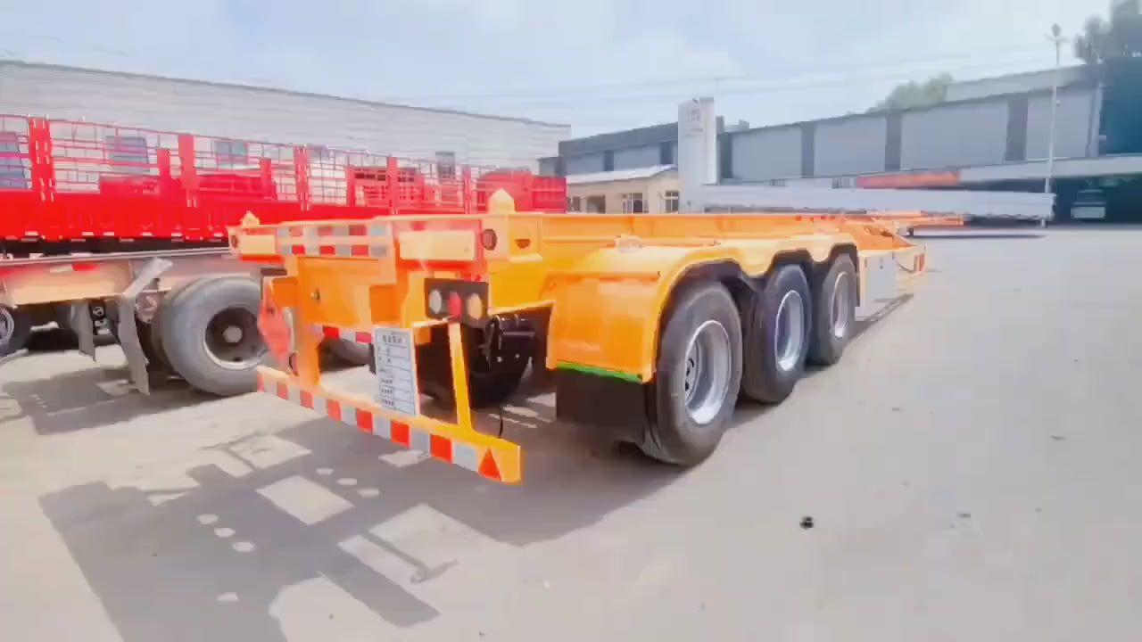 Trailer trak rangka pemuat kontena, 5000 dolar