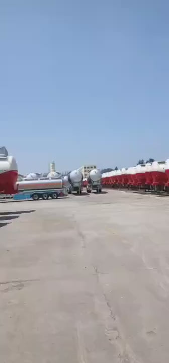Trailer trak tangki pengangkutan bahan serbuk, 15000 dolar