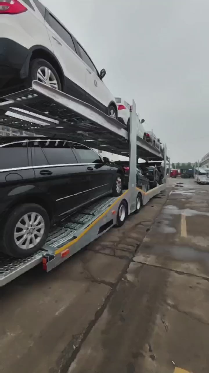 Trailer Dua Tingkat untuk memuat/mengangkut kereta, 9000 dolar