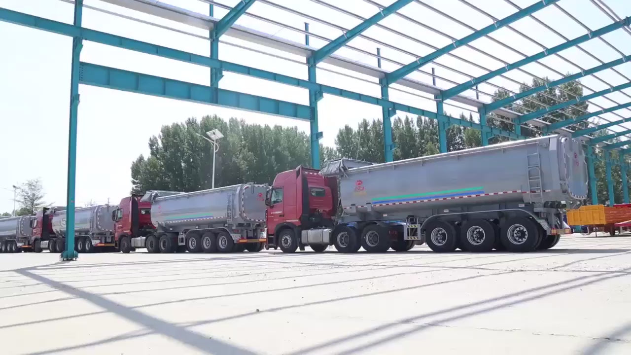 Trailer Tipper,12000 dolar,Separuh Treler Dump Sisi dan Hujung