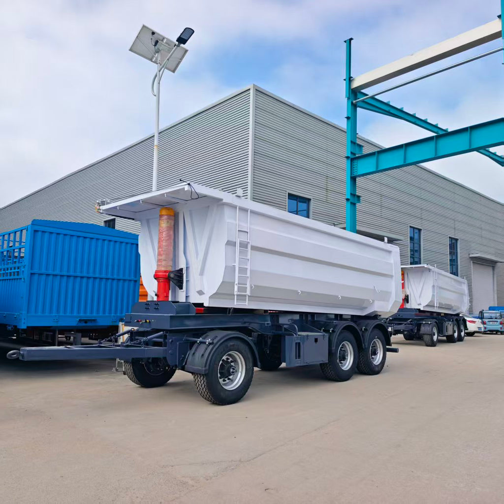 Trailer Tipper,12000 dolar,Separuh Treler Dump Sisi dan Hujung