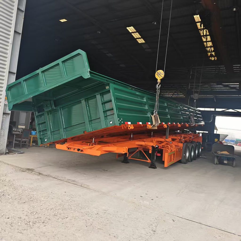 Trailer Tipper,12000 dolar,Separuh Treler Dump Sisi dan Hujung